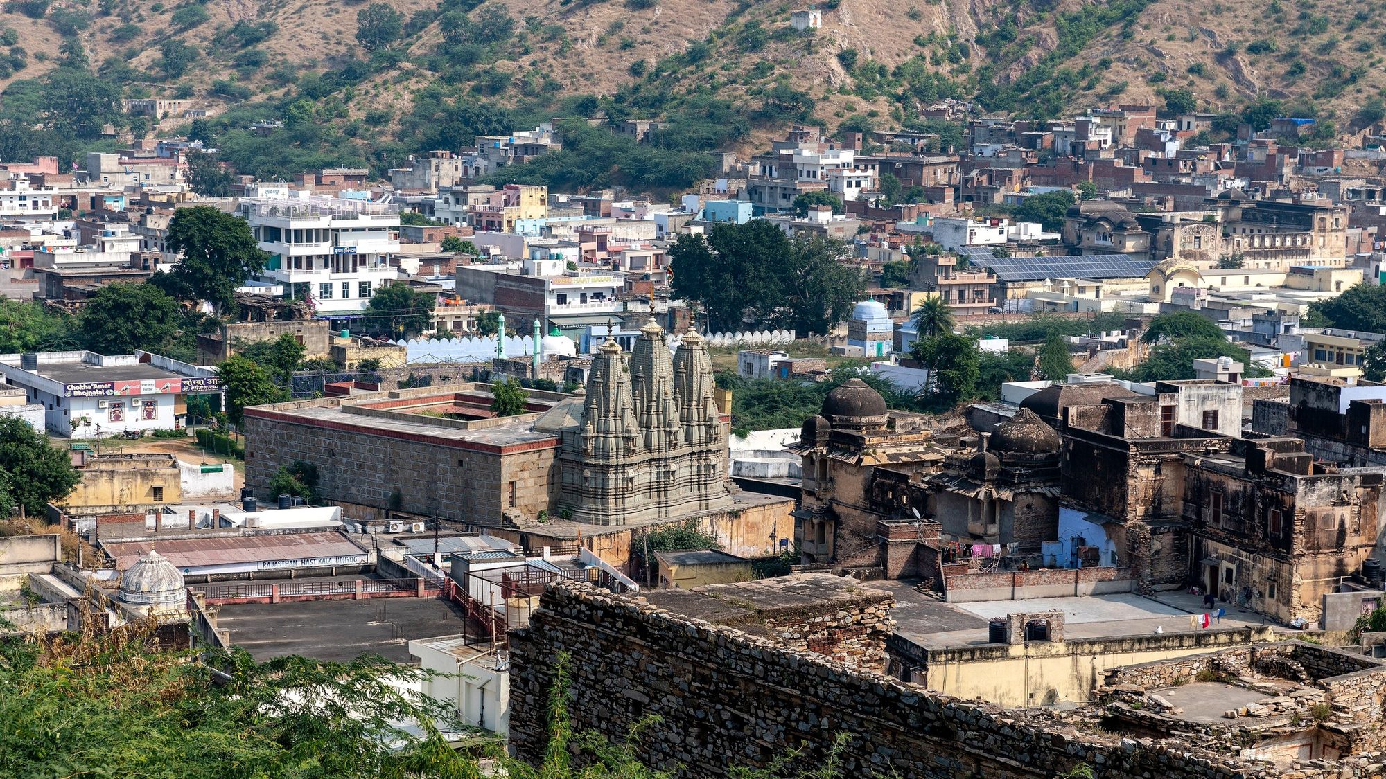 Jaipur cityscape - urban and town planning context